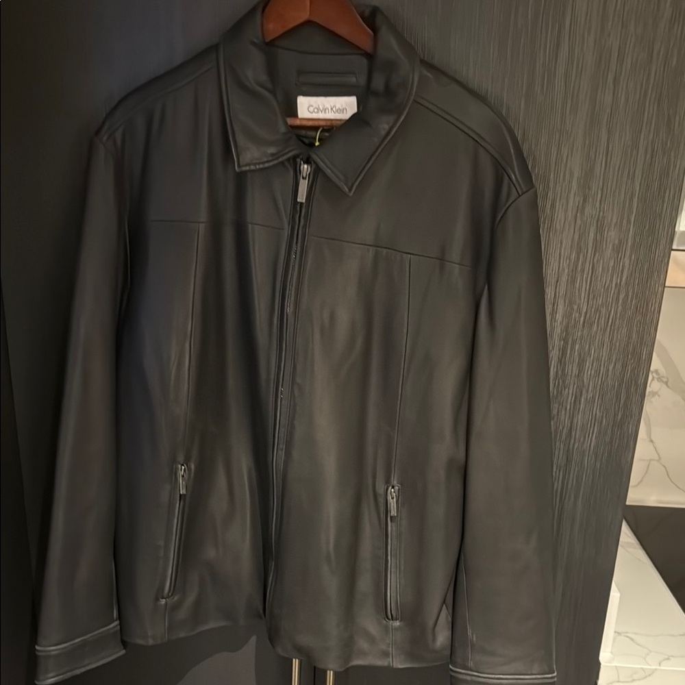 Calvin Klein Leather Jacket